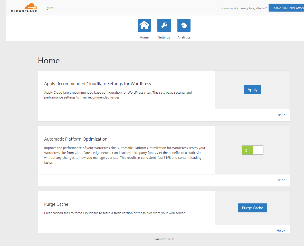ClassicPress Compatible with Cloudflare Automatic Platform Optimization
