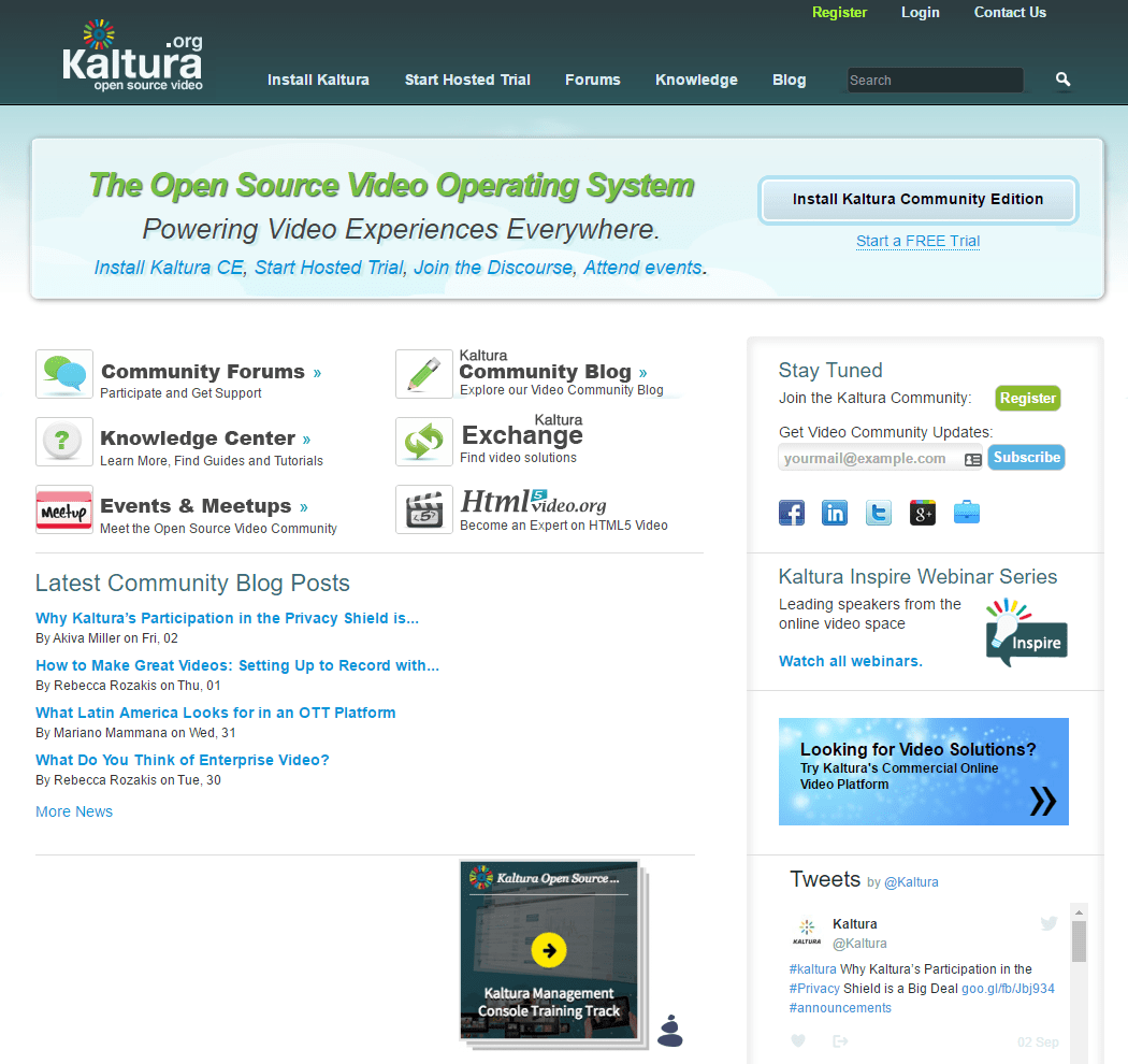 Kaltura Community Edition