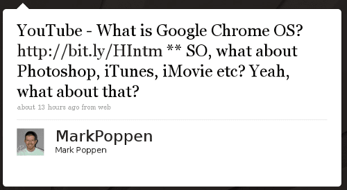 Mark Poppen Tweet Mark Poppen Tweet