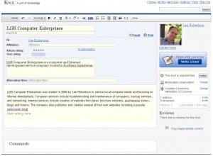 Google Knol Google Knol