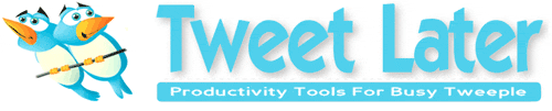Tweet Later logo